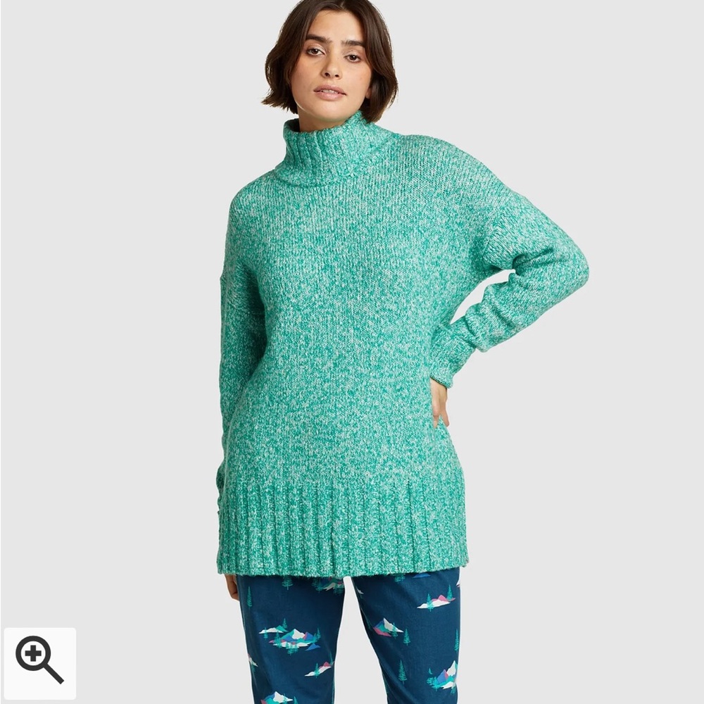 Eddie Bauer funnel neck sweater